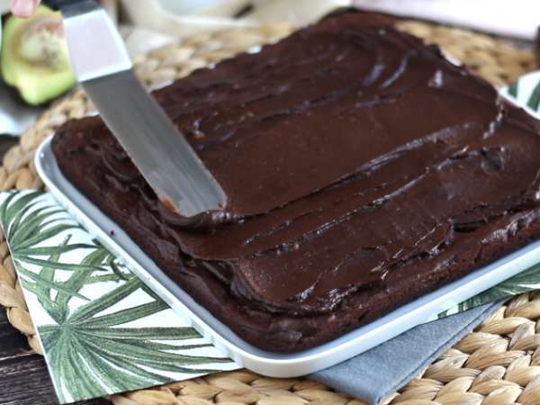 Avokádó és csokoládé Brownie vaj nélkül - laktózmentes - Előkészítés lépés 5