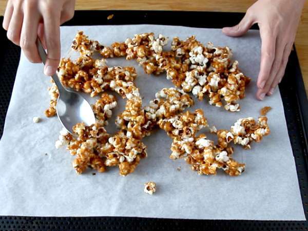 Karamellás popcorn - Előkészítés lépés 6