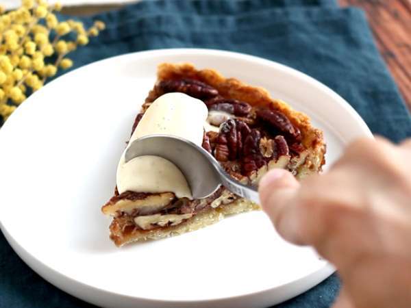 Pekándiós pite. Pekándiós pite - Előkészítés lépés 7