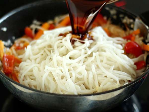 Pad thai tofuval - Előkészítés lépés 7