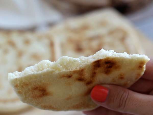 Pita kenyér panírozva - Előkészítés lépés 6