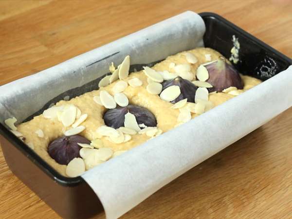 Füge és mandula torta - Előkészítés lépés 3