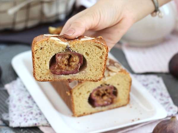 Füge és mandula torta - Előkészítés lépés 4