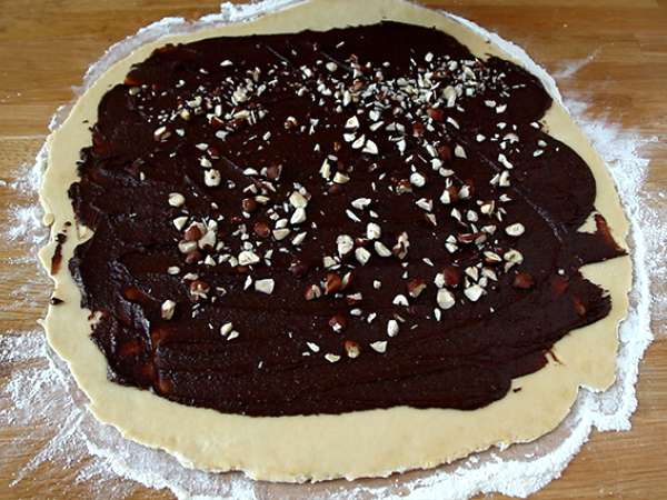 Csokoládé és mogyorós babka briós - Előkészítés lépés 5