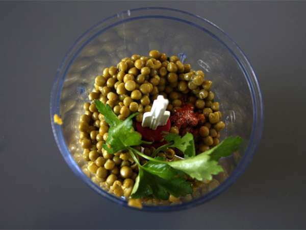 Borsó és lime guacamole - Előkészítés lépés 1