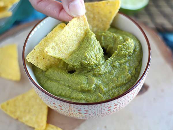 Borsó és lime guacamole - Előkészítés lépés 3