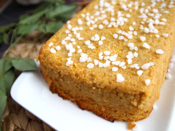 Tök és kókusz torta (könnyű) - Előkészítés lépés 4