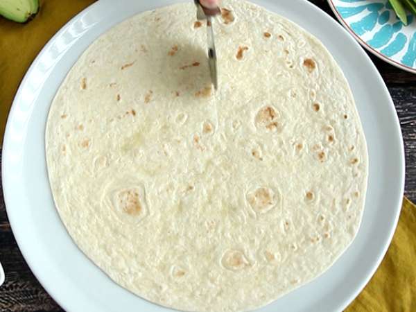 Brunch-stílusú pirított wrap - Tortilla Wrap Hack - Előkészítés lépés 1
