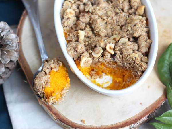 Butternut crumble mogyoróval - Előkészítés lépés 5