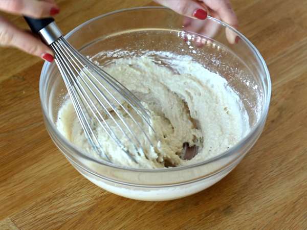 Csokoládé szív muffinok - Vegán és gluténmentes - Előkészítés lépés 2