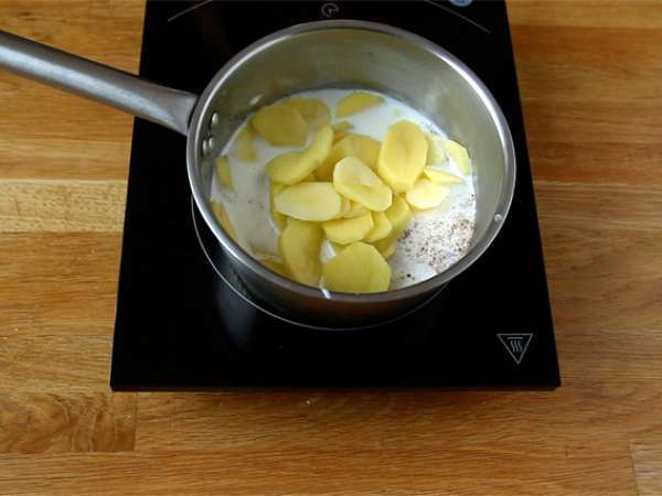 Mini gratins dauphinois - Előkészítés lépés 1
