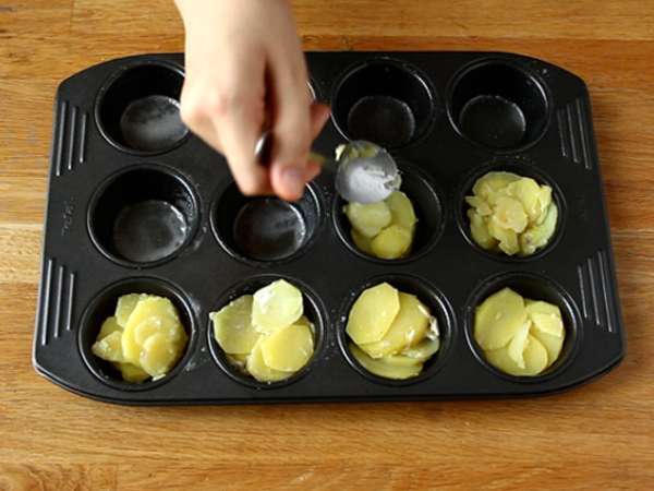 Mini gratins dauphinois - Előkészítés lépés 2