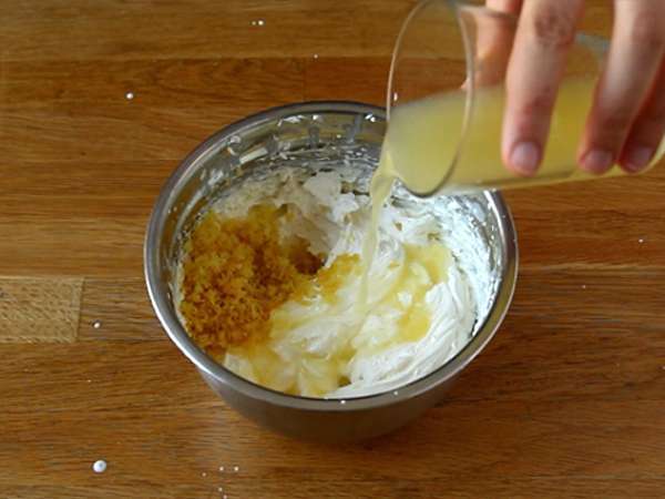 Könnyű citromos mousse - Előkészítés lépés 2