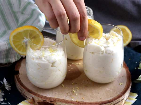 Könnyű citromos mousse - Előkészítés lépés 5