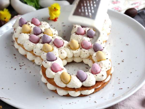 Húsvéti tojás nyuszi torta - Előkészítés lépés 11