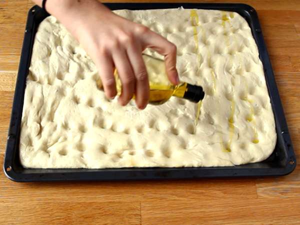 Focaccia virágok - focaccia art - Előkészítés lépés 6