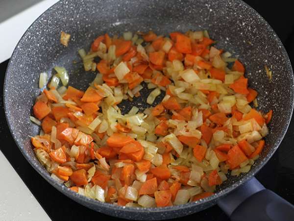 Vegetáriánus spagetti bolognese! - Előkészítés lépés 2