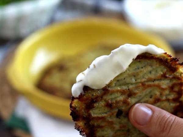 Cukkini és feta pogácsa - Előkészítés lépés 7