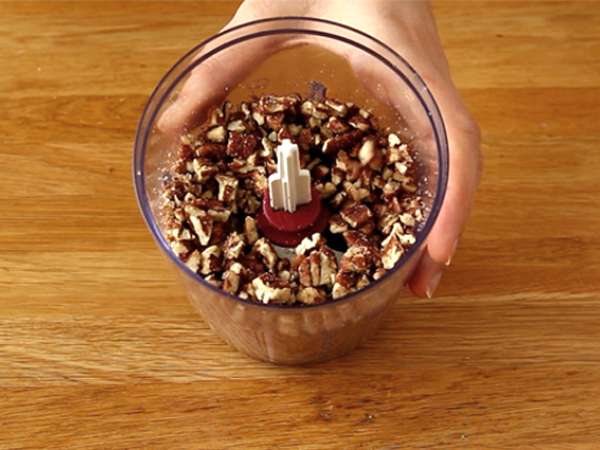 Brawnie - Nyers datolyás brownie - Előkészítés lépés 1