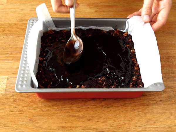 Brawnie - Nyers datolyás brownie - Előkészítés lépés 6