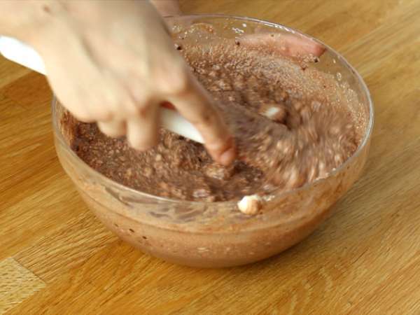 Varázslatos csokoládétorta - Előkészítés lépés 3