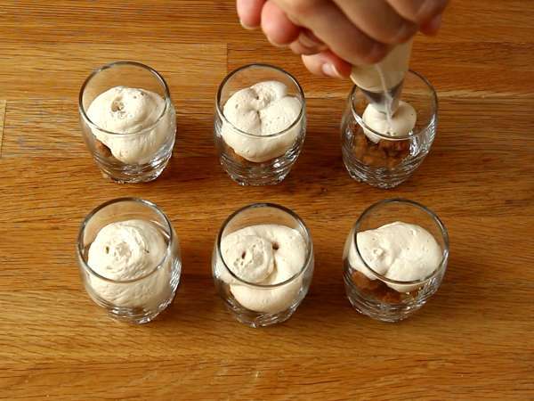 Speculoos mousse poharak - Előkészítés lépés 4