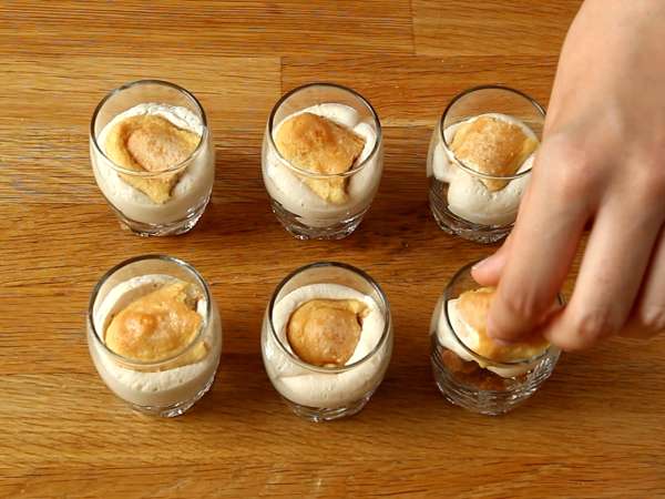 Speculoos mousse poharak - Előkészítés lépés 5
