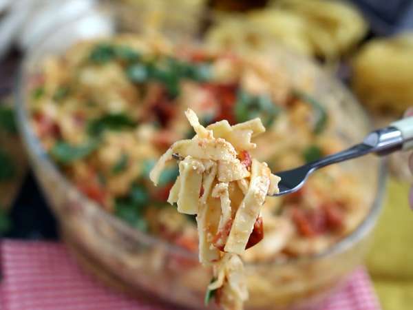 Tagliatelle feta cseresznyeparadicsom - sült feta tészta - Előkészítés lépés 8