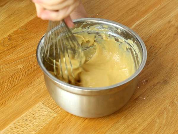 Bögre torta süti - Előkészítés lépés 2