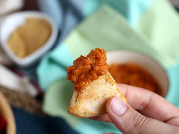 Pita kenyér chips - expressz recept - Előkészítés lépés 5