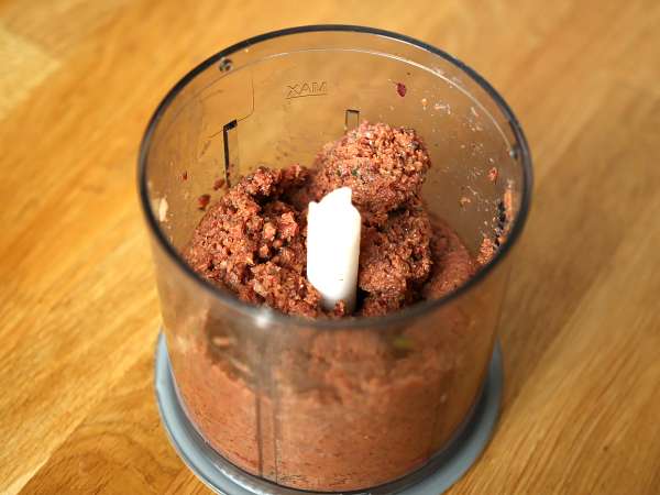 Vegetáriánus seitan húsgombócok paradicsomszósszal - Előkészítés lépés 2