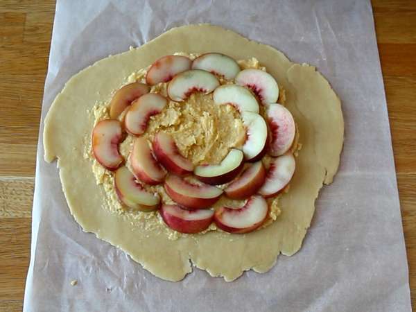 Rusztikus barackos és rozmaringos torta - Előkészítés lépés 5