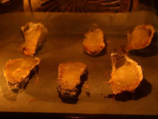 Gourmet osztriga au gratin - Előkészítés lépés 4