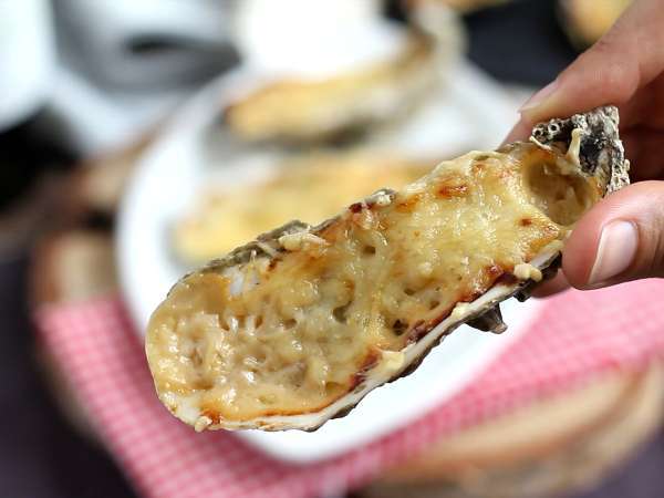 Gourmet osztriga au gratin - Előkészítés lépés 5