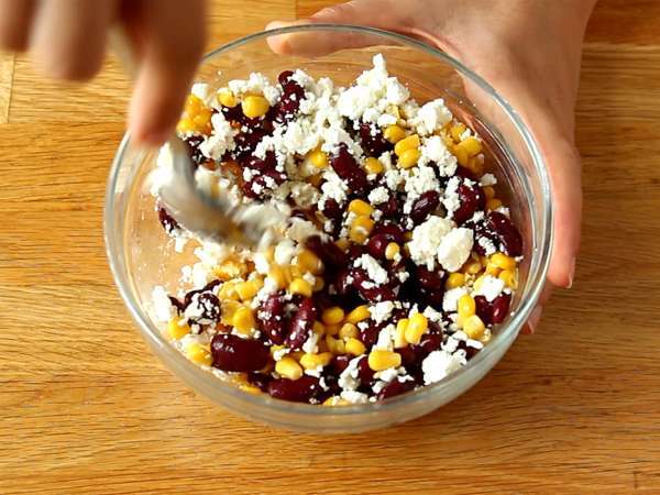 Vegetáriánus taco samosas - Előkészítés lépés 1
