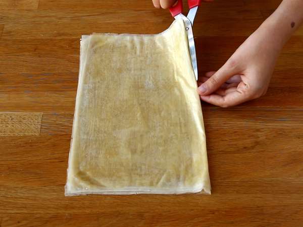 Gyors olasz filo torta - Előkészítés lépés 1