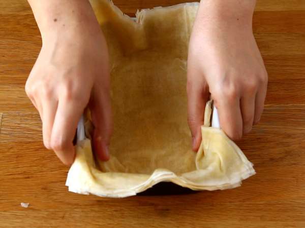 Gyors olasz filo torta - Előkészítés lépés 2