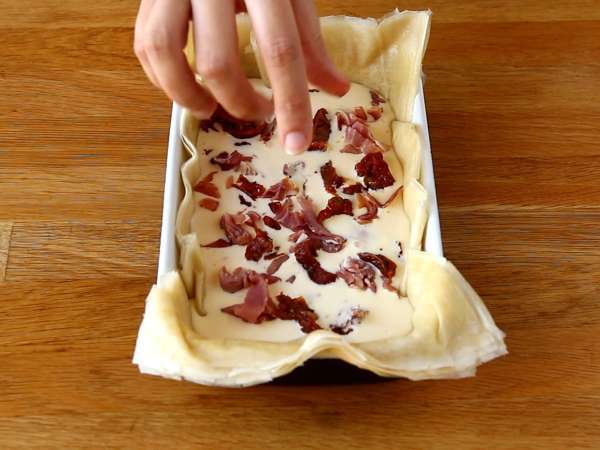Gyors olasz filo torta - Előkészítés lépés 4