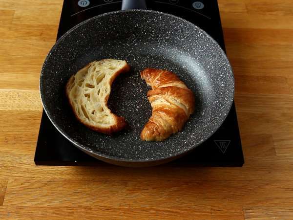 Raclette croissant szendvics egy finom villásreggelihez! - Előkészítés lépés 3