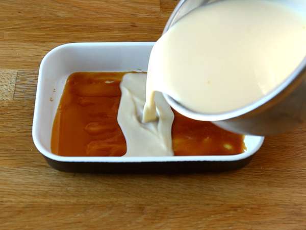 Mikrohullámú flan: egy last minute expressz desszert - Előkészítés lépés 3