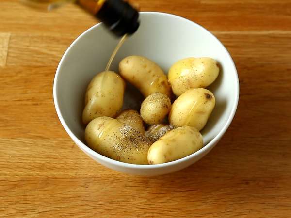 Verrines of raclette (készülék nélkül): akár aperitifként is élvezhető - Előkészítés lépés 1