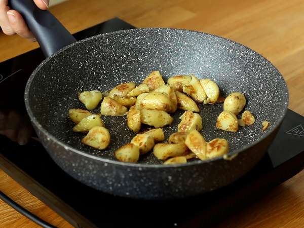 Verrines of raclette (készülék nélkül): akár aperitifként is élvezhető - Előkészítés lépés 2