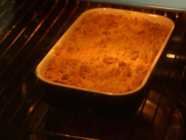 Szuper könnyű alma crumble - Előkészítés lépés 4