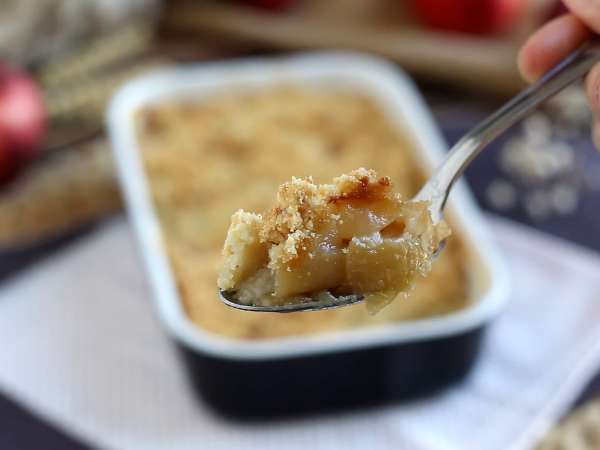 Szuper könnyű alma crumble - Előkészítés lépés 5