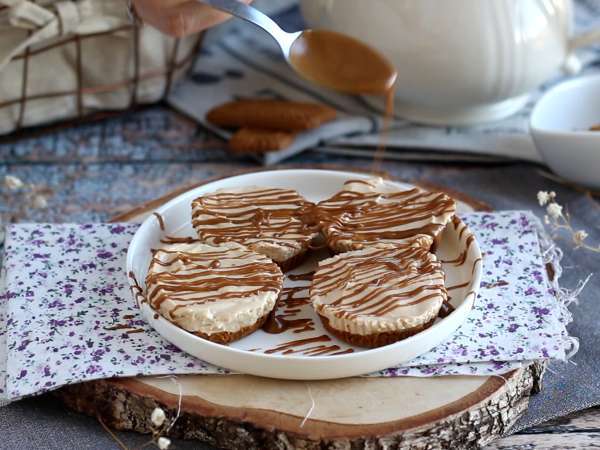 Sütés nélküli sajttorta speculoos keksszel - Előkészítés lépés 6