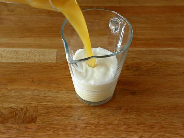 Gyors alkoholmentes piña colada - Előkészítés lépés 1