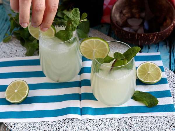 Moscow mule alkohol nélkül - Előkészítés lépés 2