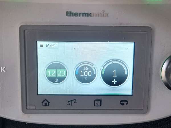 Gombás rizottó Thermomix-szel - Előkészítés lépés 3