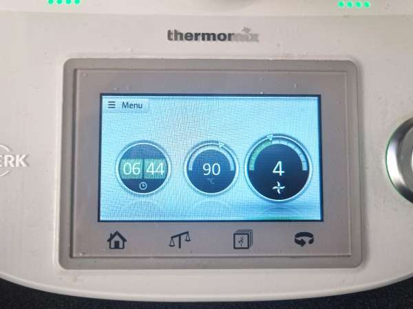 Béchamel mártás Thermomix-szel - Előkészítés lépés 2