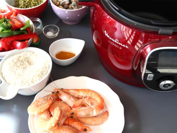 Szupergyors paella a Cookeóval - Előkészítés lépés 1